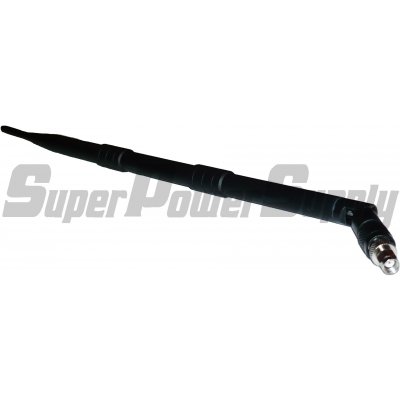Super Power Supply® 9dBi Wireless 2.4GHz 5GHz Dual Band WiFi Antenna RP-TNC with RP-TNC MALE TO RP-SMA FEMALE Adapter