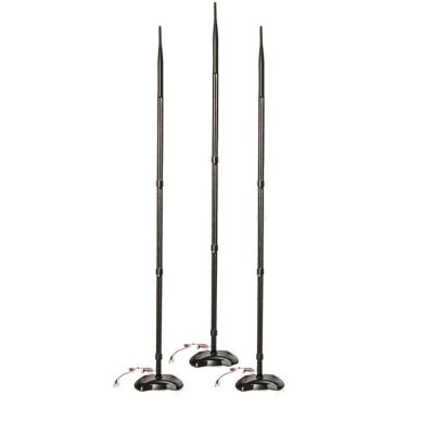 Super Power Supply® 3 x 15dBi 2.4GHz 5GHz Dual Band WiFi RP-SMA Antenna for Routers TP-Link TL-WR940N