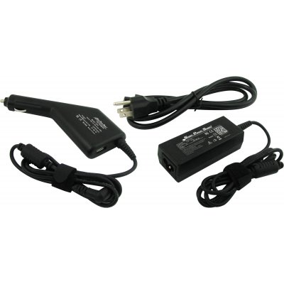 Super Power Supply® AC / DC Adapter Charger Cord 2 in 1 Combo Wall + Car for Acer Aspire One series Netbook Notebook Battery Plug