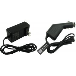 Super Power Supply® AC / DC Adapter Cord 2 in 1 Combo Wall + Car Charger for Acer Aspire Iconia W3-810-1632 W3-810-1833 Barrel Plug
