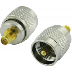 Super Power Supply® SMA Female to UHF Male Adapter Coax Coaxial Connector