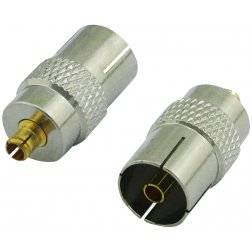Super Power Supply® DVB-T TV PAL Female Jack to MXC Male Adapter Coax Coaxial Connector Plug