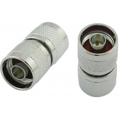 Super Power Supply® N Male to N Male Adapter Coax Coaxial Connector