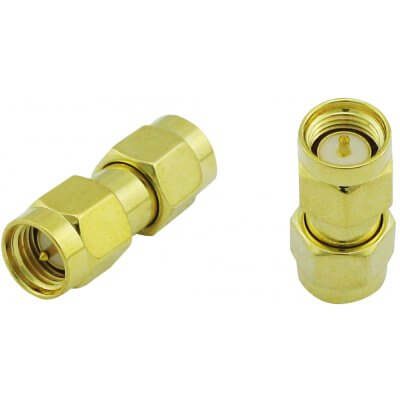 Super Power Supply® SMA Male to SMA Male Adapter Coax Coaxial Connector