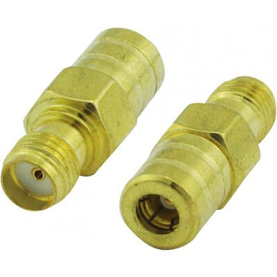 Super Power Supply® SMB Female to SMA Female RF Adapter Coax Coaxial Connector