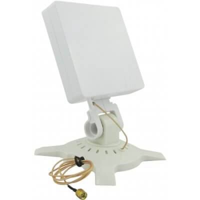 Super Power Supply® 1 x 16dBi 2.4GHz Panel High Gain Booster Directional WiFi Antenna RP-SMA