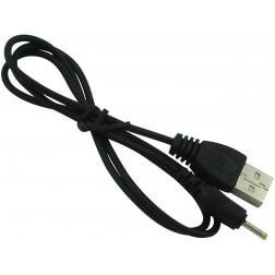 Super Power Supply® USB to 2.5mm Barrel Jack 5V Cable for MP3 MP4 Android Tablet eReader Plug