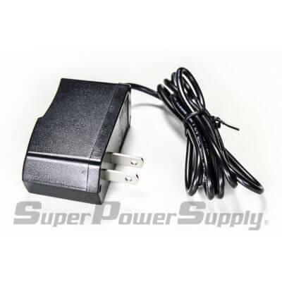 Super Power Supply® AC / DC Adapter Charger Cord For 9V 1A Guitar and Bass Effect Pedal 100V-240V Wall Plug