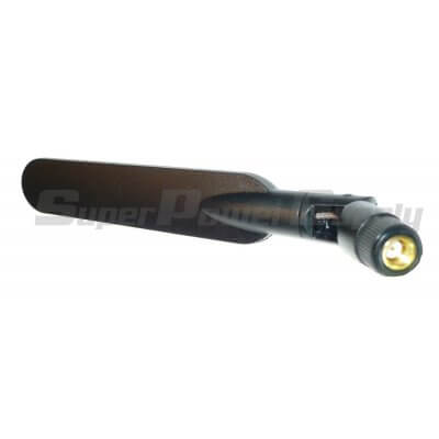 Super Power Supply® 1 x 6dBi 2.4GHz 5GHz 5.8GHz Dual Band WiFi RP-SMA Antenna style 1 Belkin F7D8301