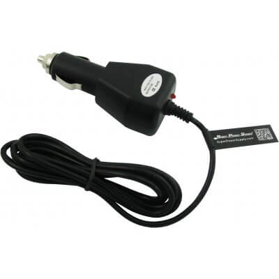 Super Power Supply® DC Car Charger Adapter Cord for Blackberry 7100x 7105t 7130c 7130e 7130g 7130v 7210 7230 7250 7270 7280 MiniUSB Mini USB Plug