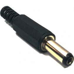 Super Power Supply® 50 Pack - 5.5mm x 2.5mm 5.5x2.5mm Male Power Jack DC Plug Solder Tip Adapter