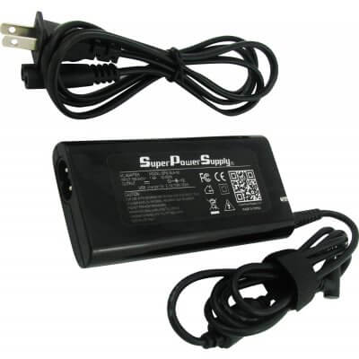 Super Power Supply® AC / DC Slim Laptop Charger Cord with USB Port for Lenovo Ideapad U350 U550 Y450 Y530 90 Watt Netbook Notebook Battery Plug
